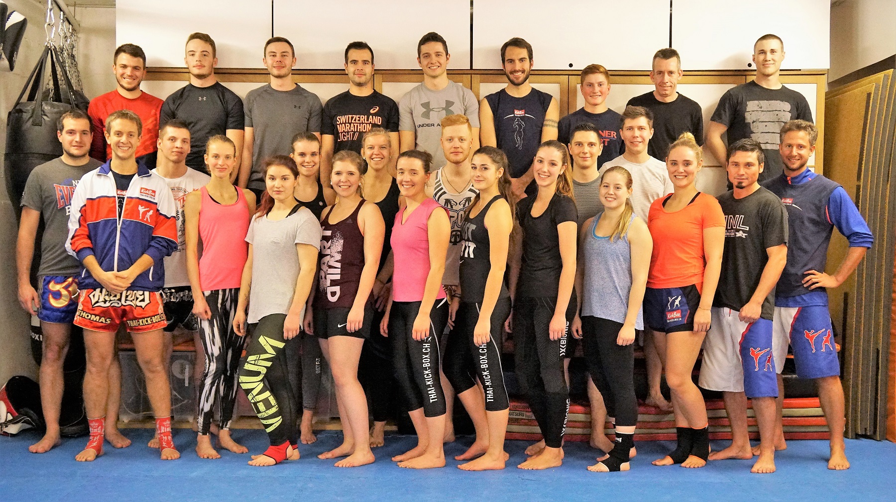 Thai-Kick-Box Gruppenfoto 2017